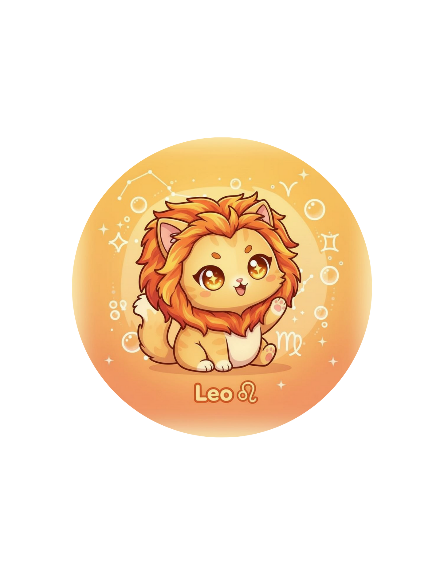 Zodiac Cat Vinyl Stickers – Cute Astrology Cats - Designs by Mysh