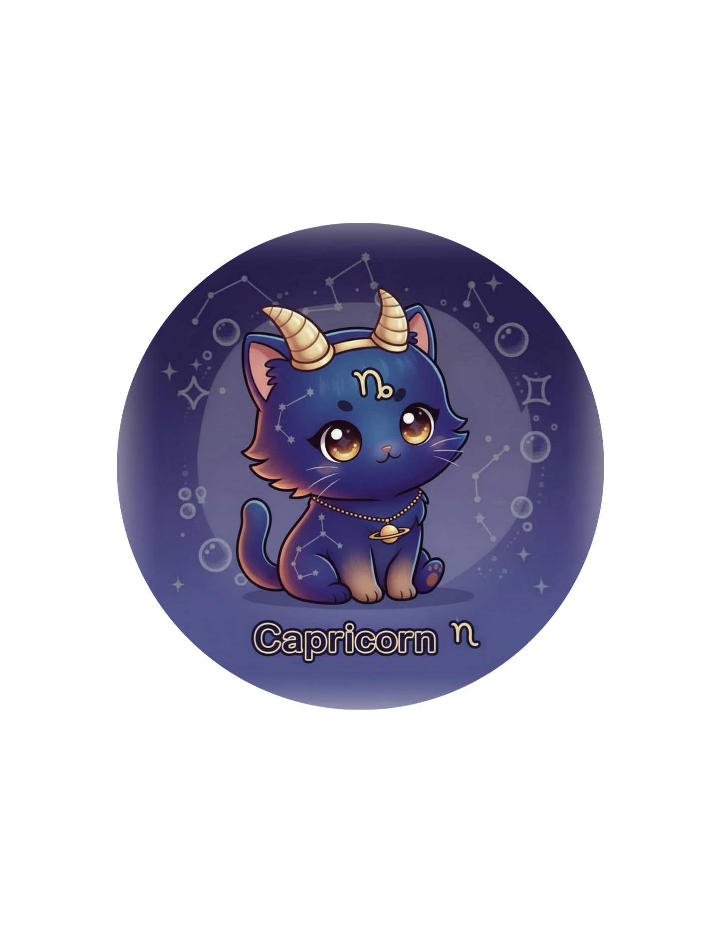 Zodiac Cat Vinyl Stickers – Cute Astrology Cats - Designs by Mysh