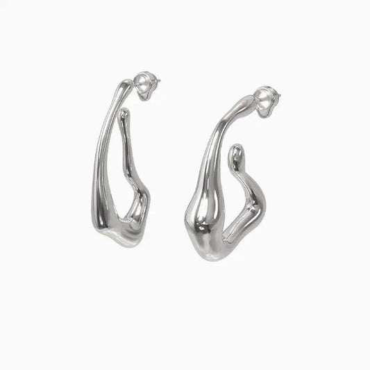 Venom Earrings 925 Silver Simple Ins New Earrings Trend Retro - Designs by Mysh