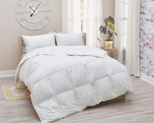 White Goose Down Comforter - Designs by Mysh