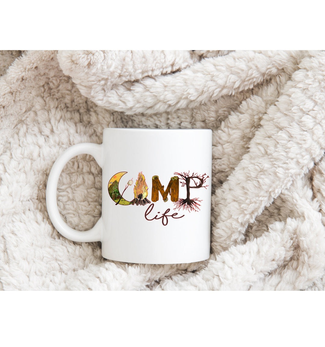 Camp life Coffee Mug - Designs by Mysh
